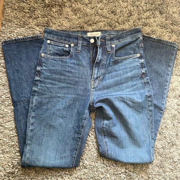 Madewell High Rise Slim Boy Jean - Picture 4 of 6